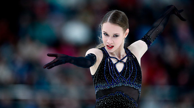 Майя Хромых. Фигуристка Майя Хромых.