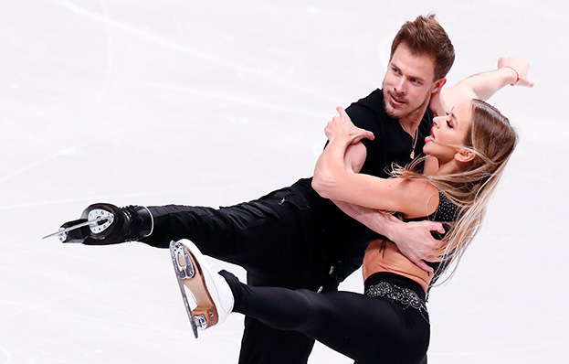 Виктория Синицина и Никита Кацалапов. Фигуристы Виктория Синицина и Никита Кацалапов.