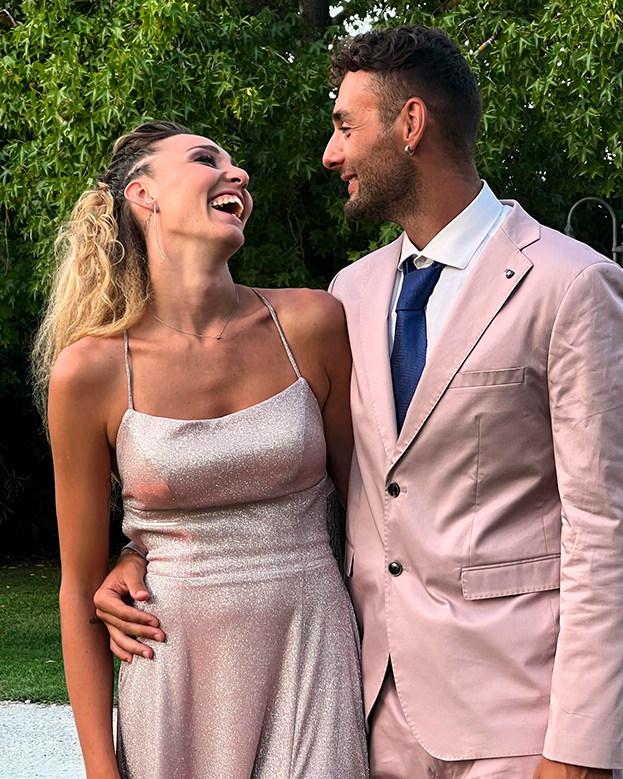 Элена Пьетрини и Давид Паунович.