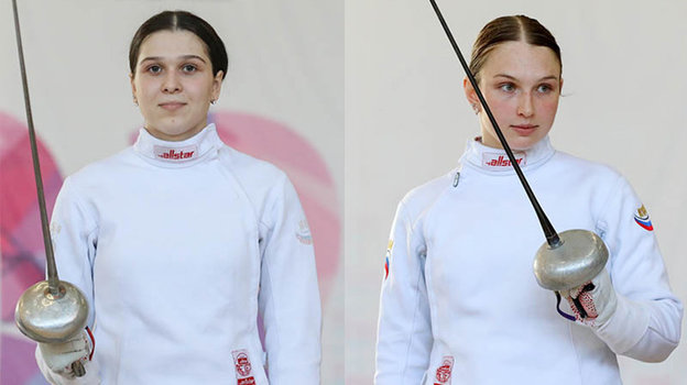 Яна Бекмурзова и Полина Хаертдинова.