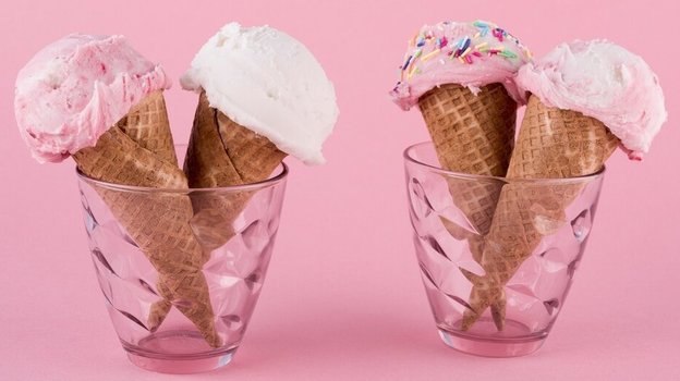Мороженое.