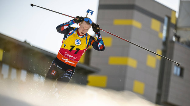 Йоханнес Бе. Биатлонист Йоханнес Бе