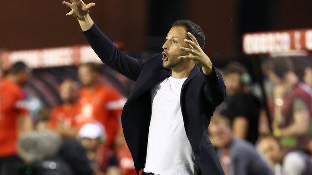 Главный тренер сборной Бельгии Доменико Тедеско.