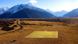 Футбол на месте битвы Гондора с армией Саурона во «Властелине колец»: завораживающая красота