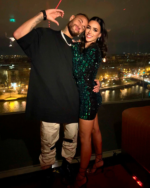 Неймар и Бруна Бьянкарди.