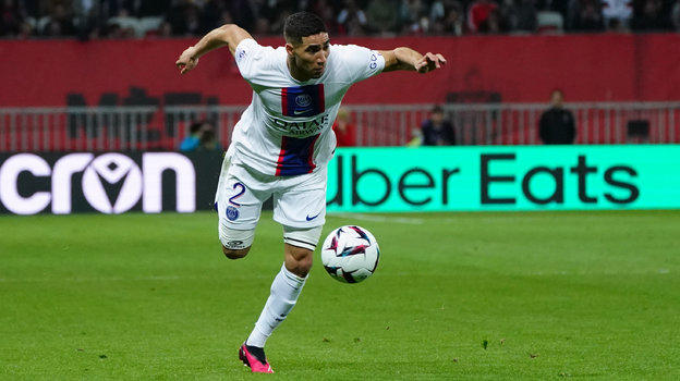 Ашраф Хакими. Футболист Ашраф Хакими.