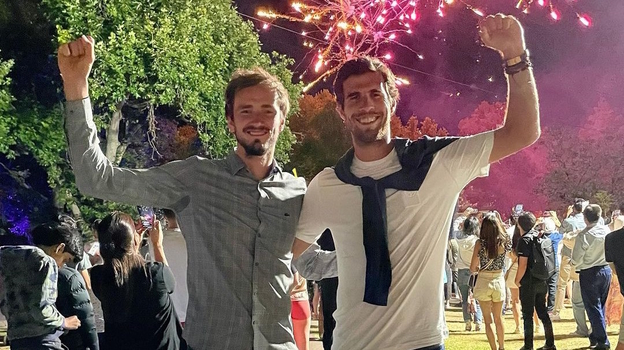 Даниил Медведев и Карен Хачанов.