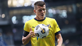 Футболист Дмитрий Полоз.