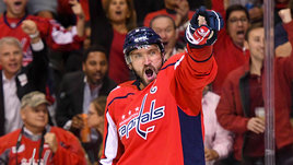 Хоккеист «Вашингтона» Александр Овечкин.