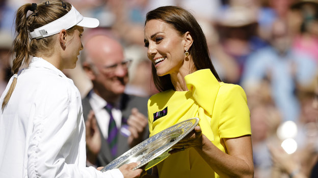 Елена Рыбакина и герцогиня Кембриджская Кейт Миддлтон. Елена Рыбакина и герцогиня Кембриджская Кейт Миддлтон