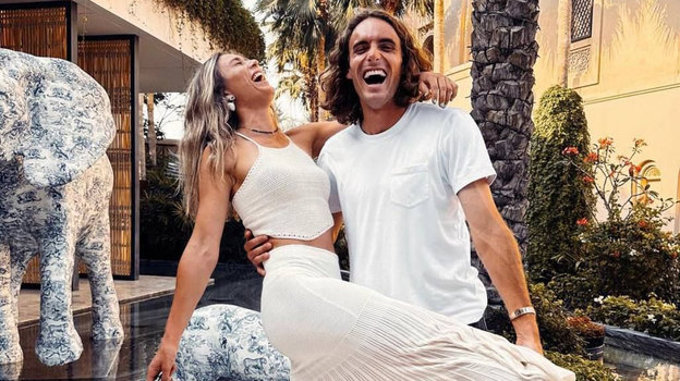 Паула Бадоса и Стефанос Циципас. Паула Бадоса и Стефанос Циципас