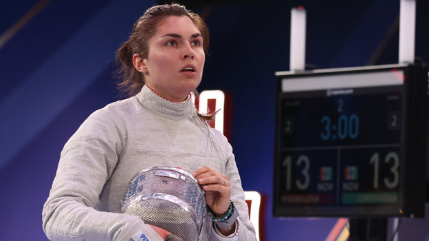 София Позднякова. Фехтовальщица София Позднякова