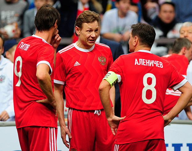 Егор Титов, Валерий Карпин, Дмитрий Аленичев.