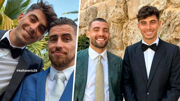 Кай Хаверц, Жоржиньо и Матео Ковачич.