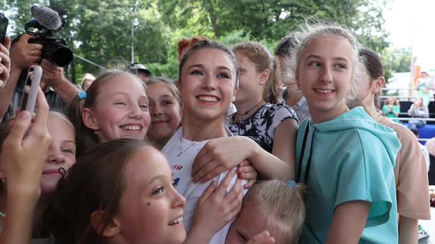 Фигуристка Камила Валиева