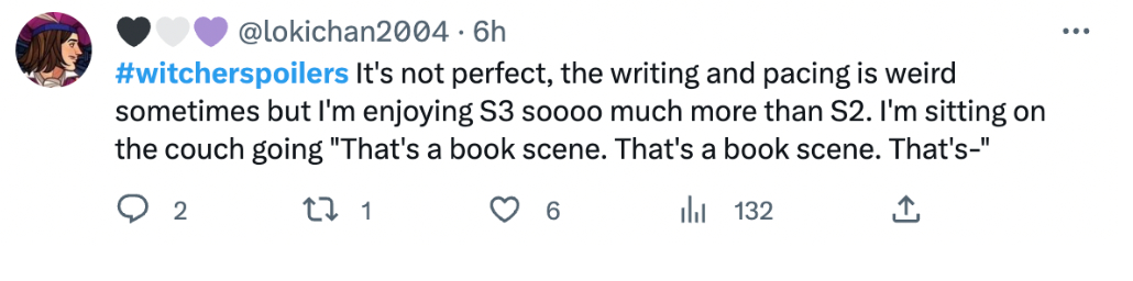 Третий сезон Ведьмака. Скриншот из соцсетей