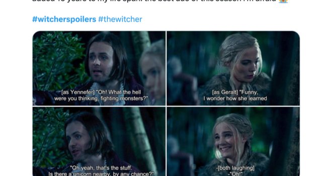 О чем 3 сезон Ведьмака. Скриншот из соцсетей
