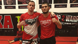 Дрисколл и Хабиб Нурмагомедов