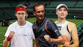 Андрей Рублев, Даниил Медведев, Елена Рыбакина