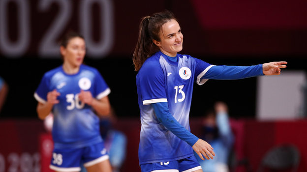 Гандболистка Анна Вяхирева.