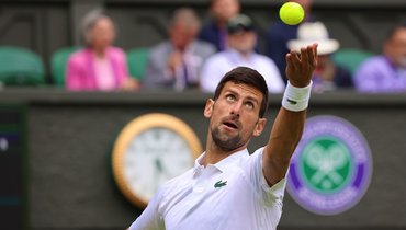 Новак Джокович на Уимблдоне-2023.