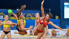 Участницы Всемирных пляжных игр-2019 в Катаре