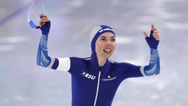 Конькобежка Елизавета Голубева