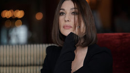 Моника Беллуччи крупным планом