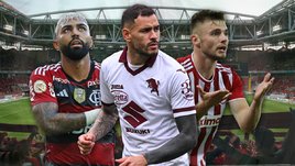 Габриэл Барбоза, Антонио Санабрия, Олег Рябчук