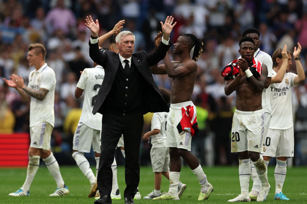 Карло Анчелотти и футболисты «Реала». Карло Анчелотти и футболисты «Реала»