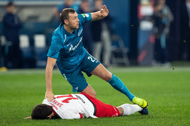 Георгий Джикия и Артем Дзюба. Георгий Джикия и Артем Дзюба