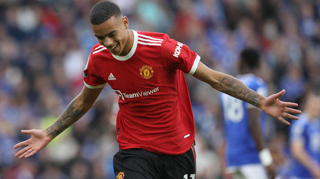 Форвард «Манчестер Юнайтед» Мейсон Гринвуд.