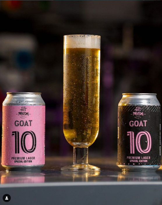 Пиво в честь перехода Месси в «Интер Майами».