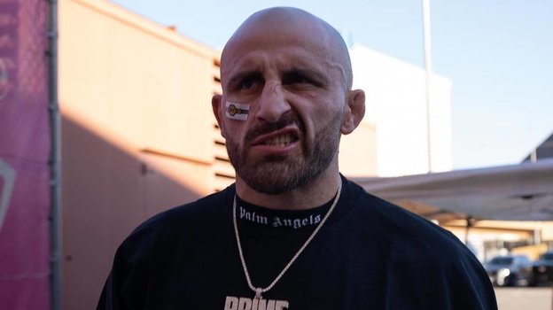 Алекс Волкановски перед боем.