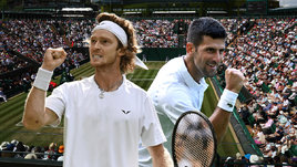 Рублев уступил Джоковичу, Сафиуллин проиграл Синнеру. Онлайн-трансляция вторника на Уимблдоне