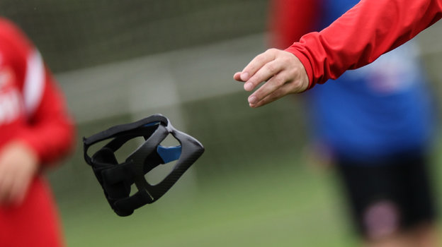 Игровая защитная маска Георгия Джикии