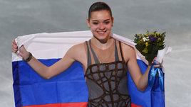 Фигуристка Аделина Сотникова.