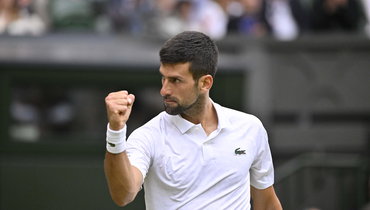 Новак Джокович на Уимблдоне-2023.