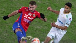 Федор Чалов и Дуглас Сантос