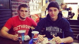 Хабиб Нурмагомедов и Камиль Аллахвердиев