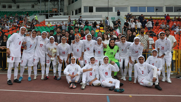 Футболистки сборной Ирана