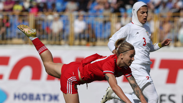 Футболистка Валерия Бизенкова