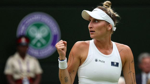 Маркета Вондроушова. Теннисистка Маркета Вондроушова.