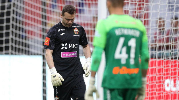 Вратарь Игорь Акинфеев