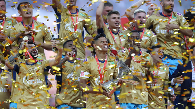 Радость игроков «Зенита»