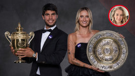 Теннисисты Карлос Алькарас и Маркета Вондроушова