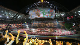 Церемония закрытия Универсиады в Казани