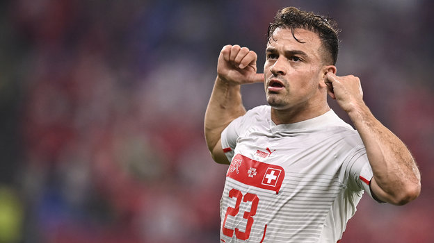 Футболист Джердан Шакири.