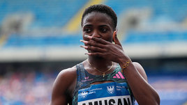Легкоатлетка Тоби Амусан.