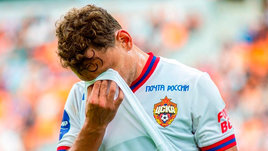 Форвард ЦСКА Федор Чалов.
